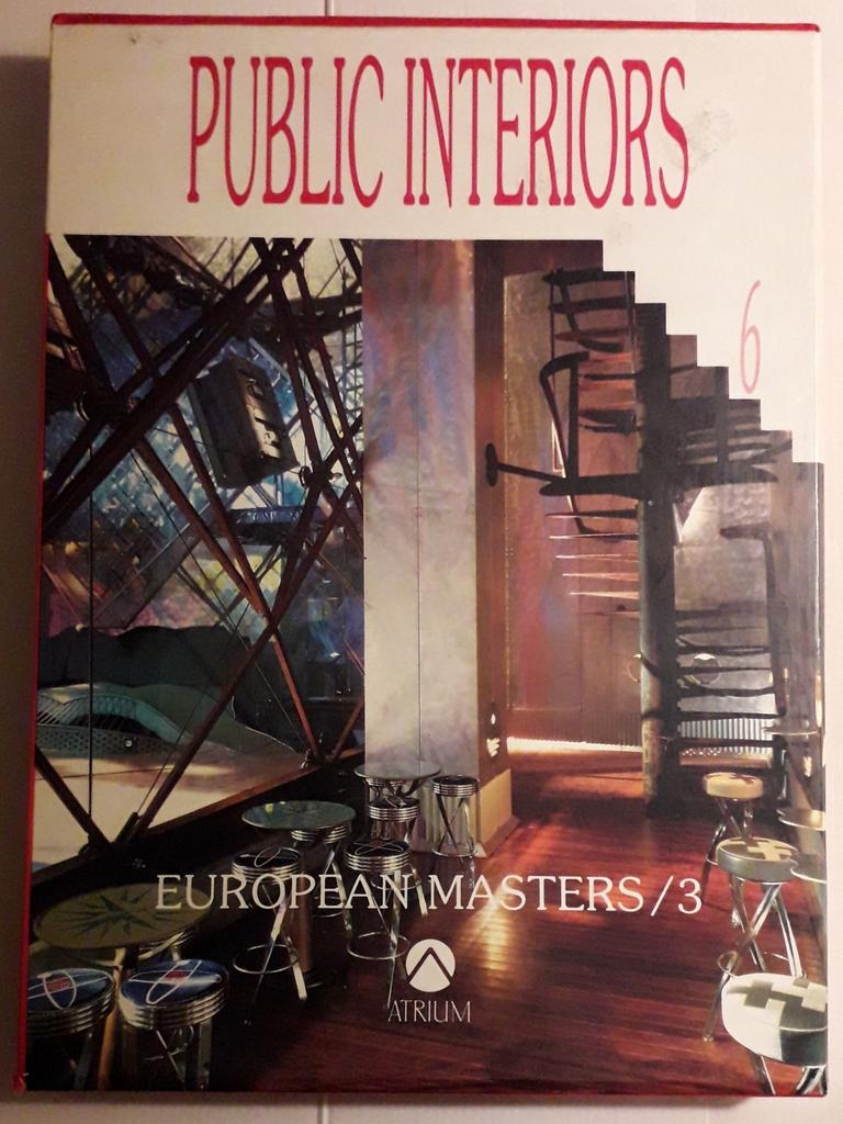 European Masters: Public interiors - Atrium, 1991. - 255 p., Enlèvement ou Envoi, Comme neuf
