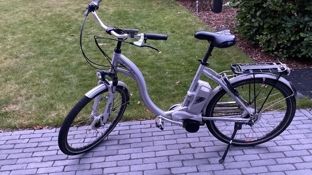 elektrische fiets Flyer, Ophalen, Gebruikt, 30 tot 50 km per accu, Overige merken