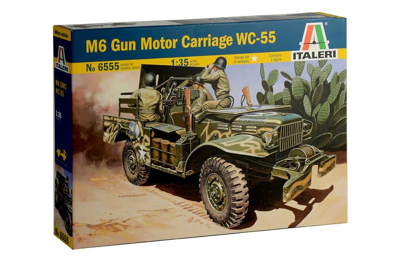 ITALERI 6555 gun motor carriage WC-55 échelle 1/35, Hobby en Vrije tijd, Modelbouw | Auto's en Voertuigen, 1:32 tot 1:50, Nieuw