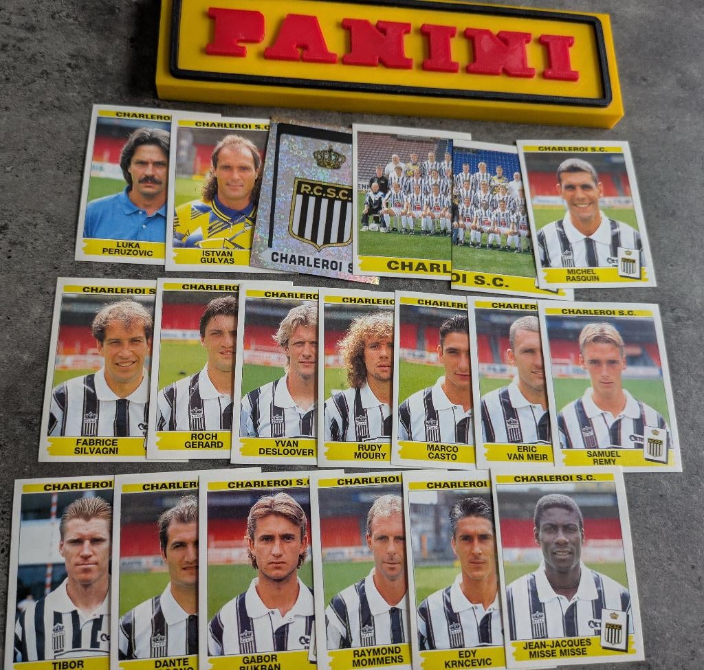 AUTOCOLLANTS PANINI FOOTBALL 96 19 1996 SP.CHARLEROI FOOT, Envoi, Neuf
