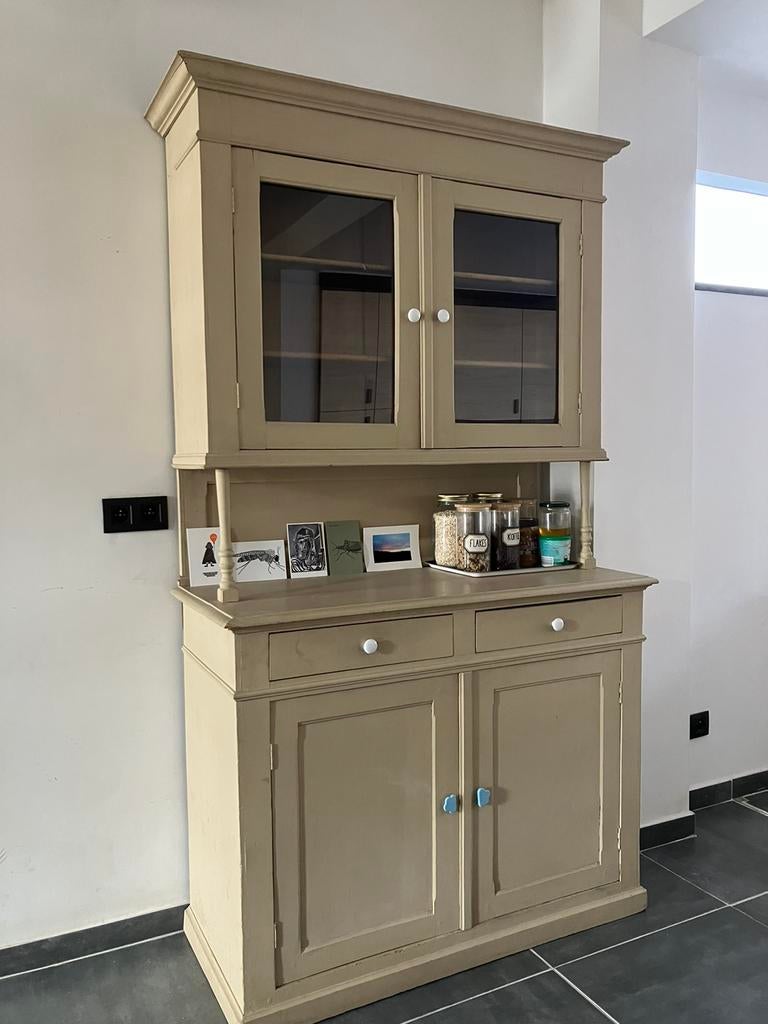 Brocante buffet kast, Huis en Inrichting, Ophalen, Gebruikt