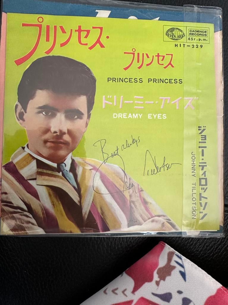 Johnny Tillotson - princess princess / japanse persing, Ophalen of Verzenden, Zo goed als nieuw