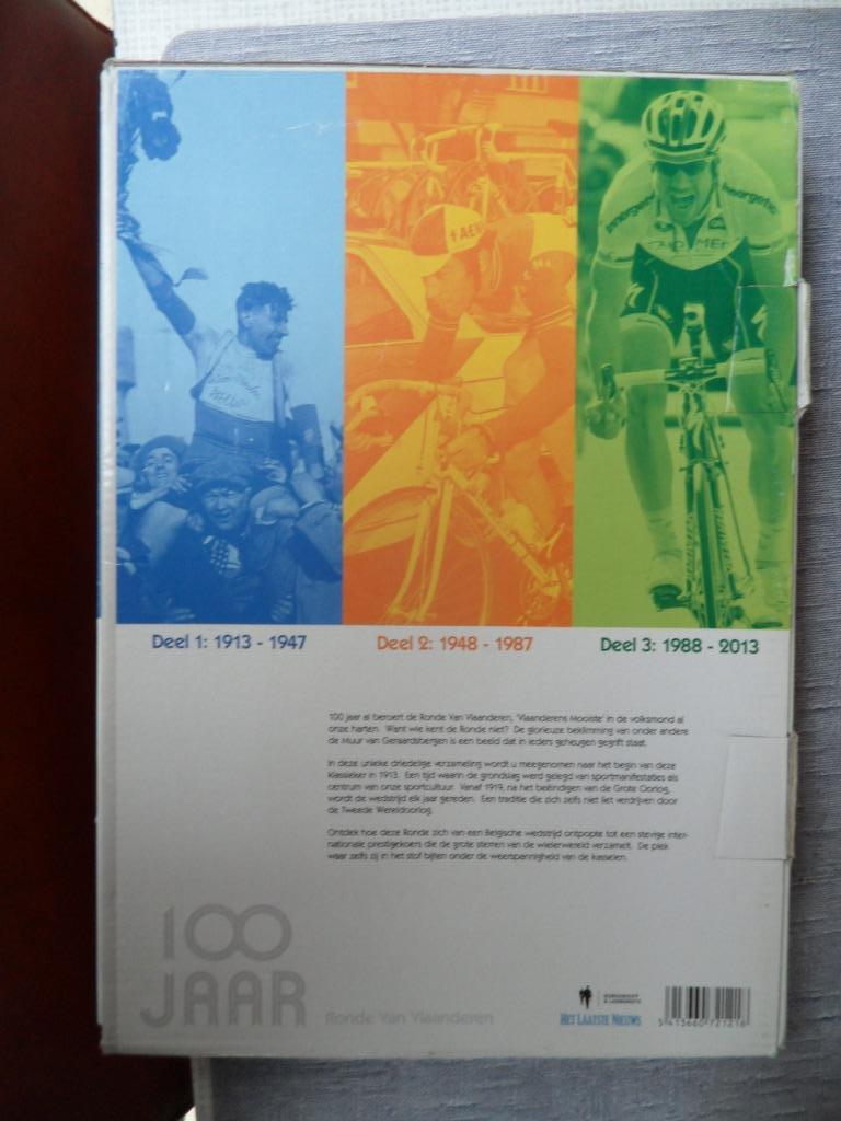 100 jaar ronde van vlaanderen 3 delen, Boeken, Verzenden, Zo goed als nieuw