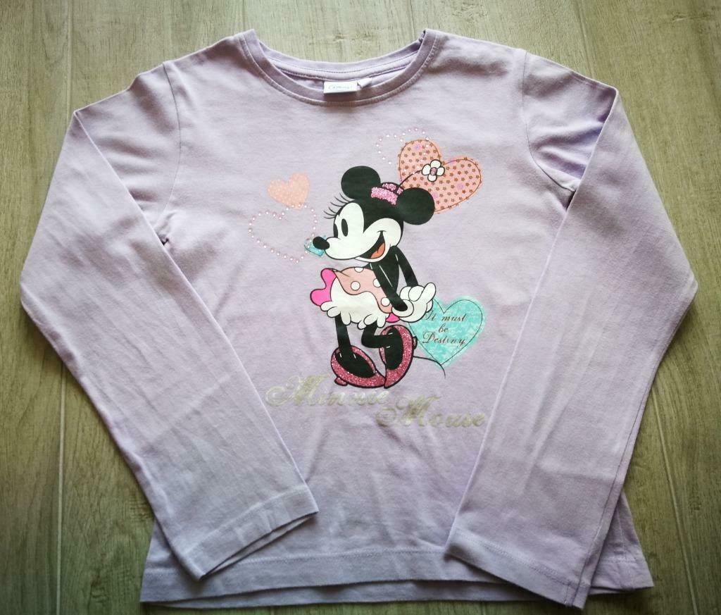 Chemise manches longues lilas - Mickey - taille 122., Disney, Enlèvement ou Envoi, Chemise ou À manches longues, Comme neuf