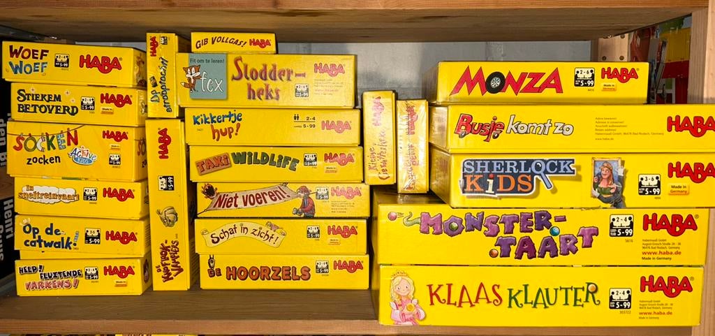 Haba spelletjes vanaf 5 jaar, Enfants & Bébés, Jouets | Éducatifs & Créatifs, Utilisé, Enlèvement ou Envoi