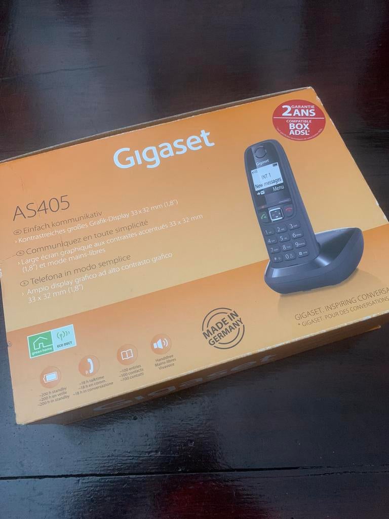 draadloze telefoon Gigaset Siemens As405, Ophalen of Verzenden, Zo goed als nieuw, 1 handset