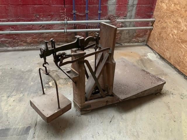 Bascule, Antiek en Kunst, Antiek | Gereedschap en Instrumenten, Ophalen