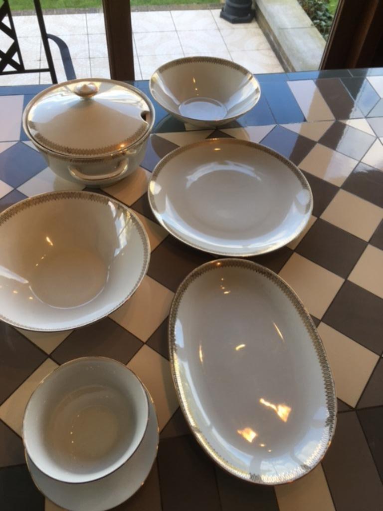 Mitterteich Bavaria serviesgoed van porselein, Ophalen