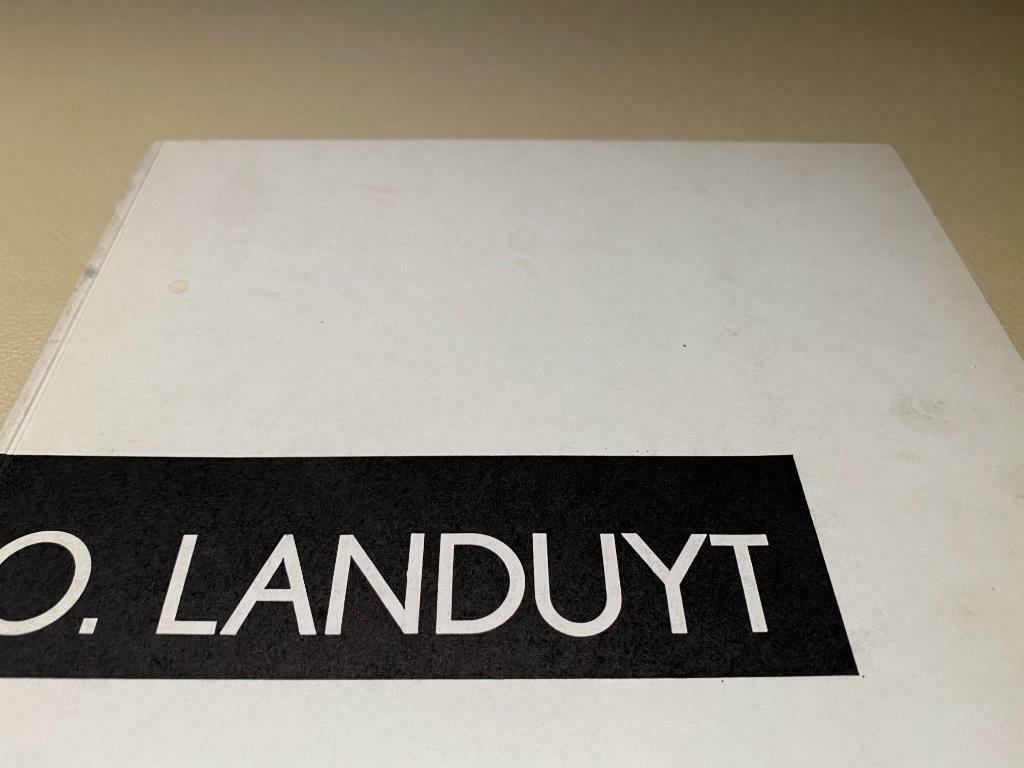 Octave Landuyt New York jaren 60, 45pag, Boeken, Ophalen of Verzenden, Zo goed als nieuw, Schilder- en Tekenkunst