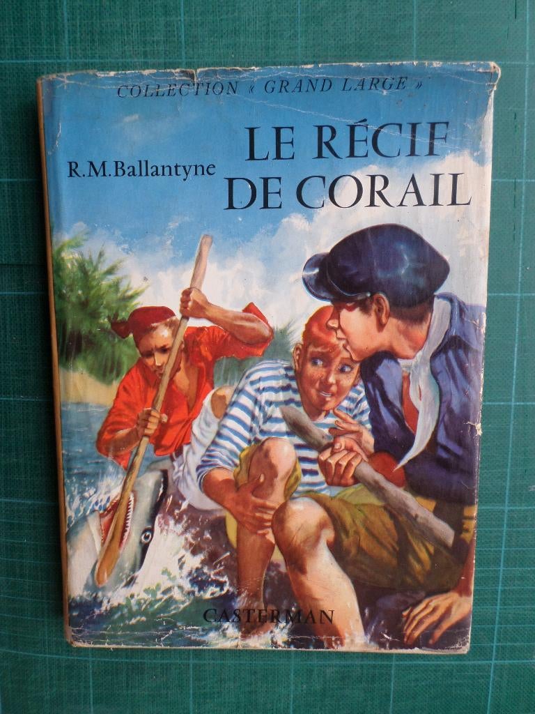 Le récif de corail (R.M. Ballantyne/REF) – 1955 - 140 pages, Enlèvement ou Envoi, Fiction général, Utilisé, R.M. Ballantyne
