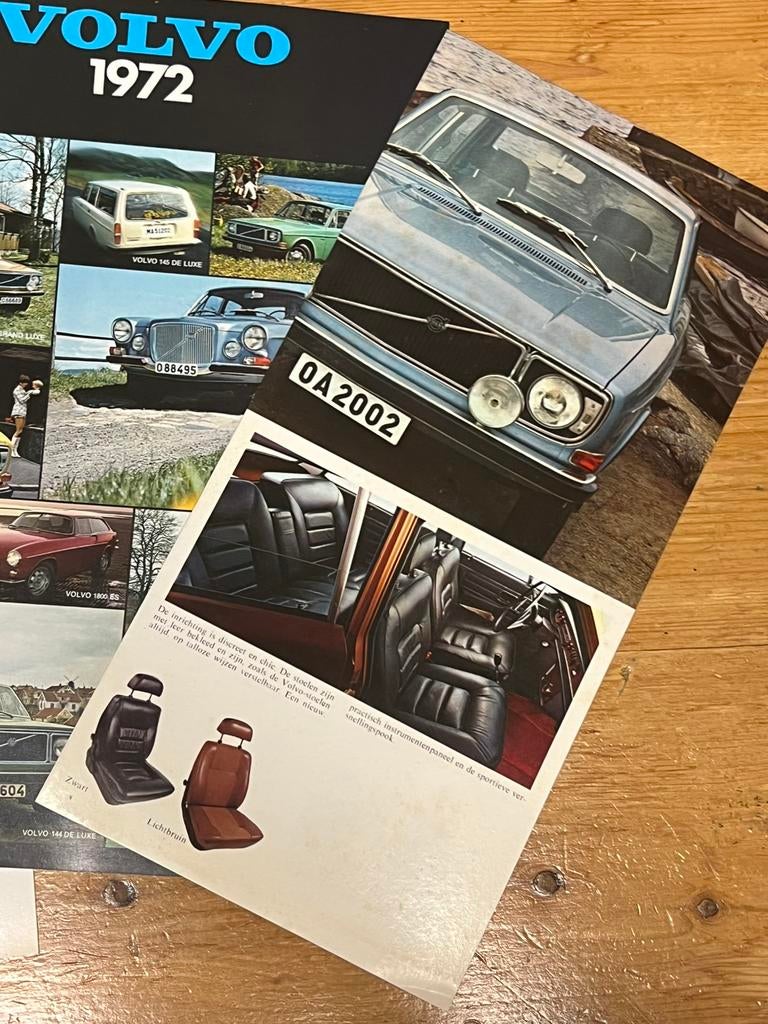 Folders volvo, Boeken, Auto's | Folders en Tijdschriften, Ophalen of Verzenden, Zo goed als nieuw, Volvo