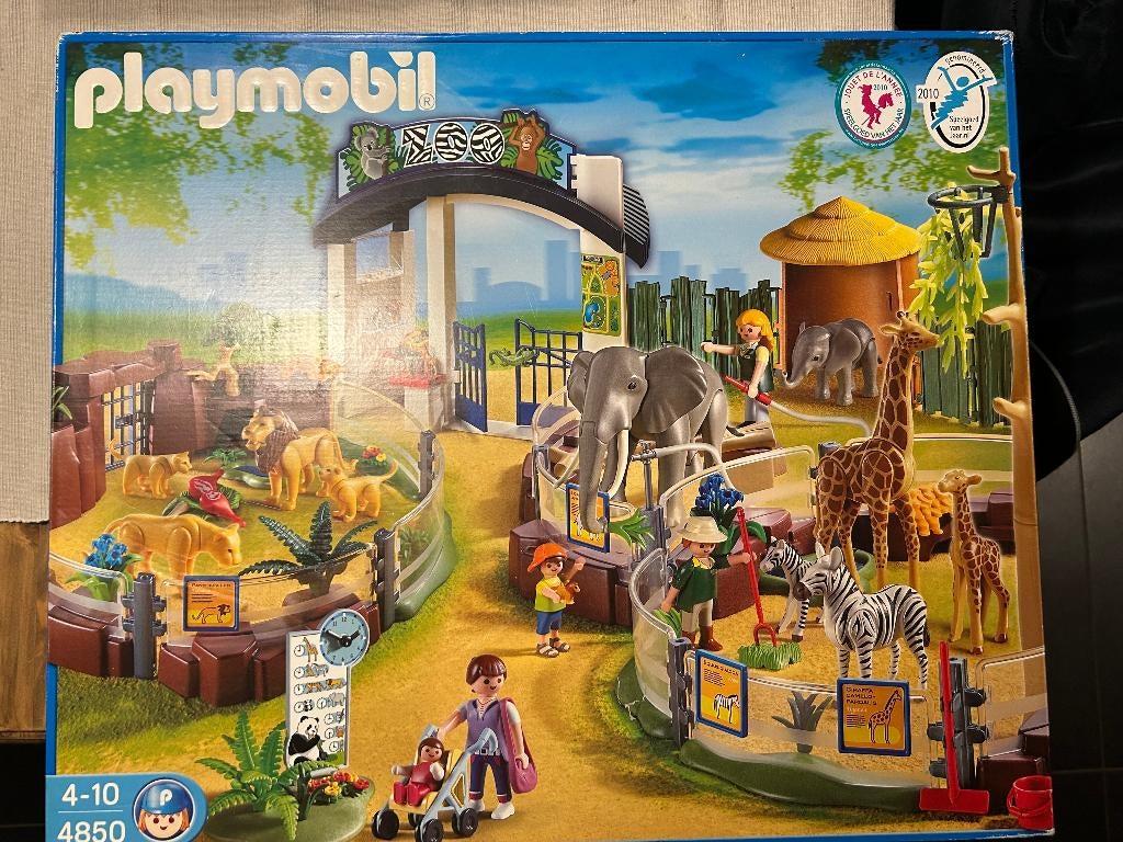 Playmobil Zoo - volledig en in originele verpakking, Kinderen en Baby's, Speelgoed | Playmobil, Ophalen, Zo goed als nieuw, Complete set