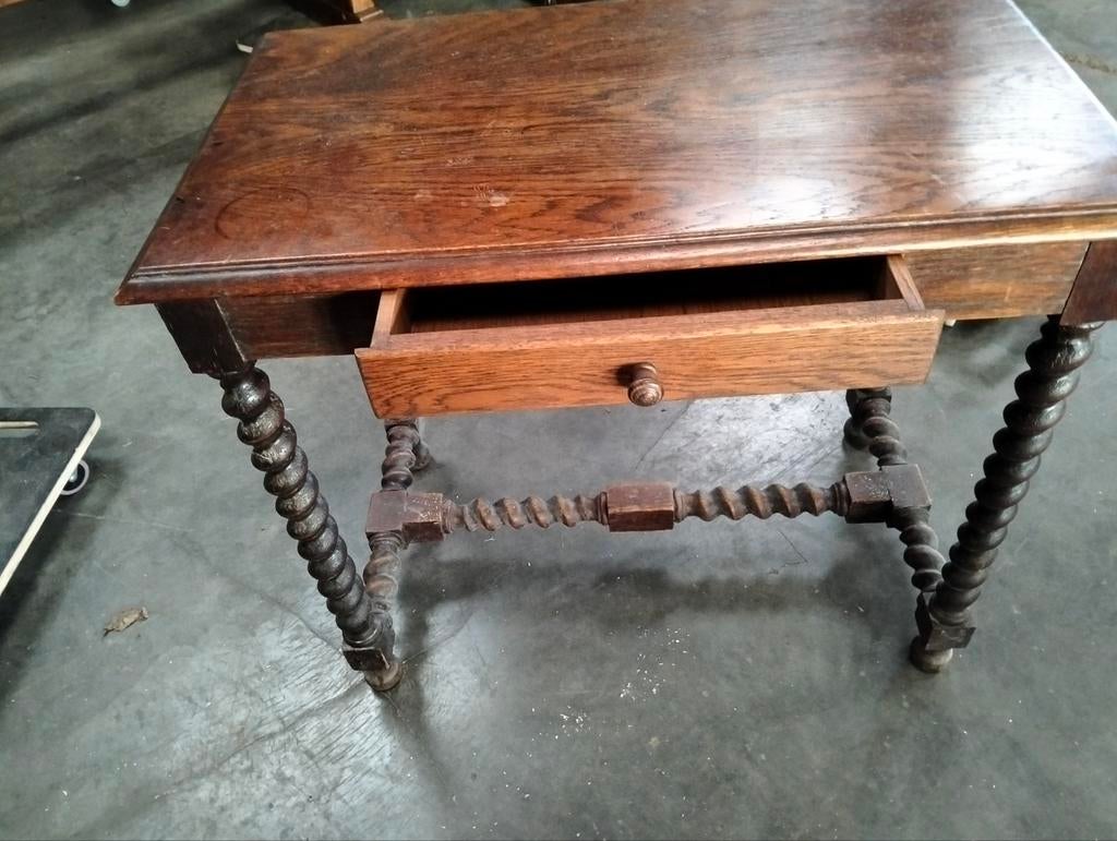 Vente complète de meubles anciens, Enlèvement