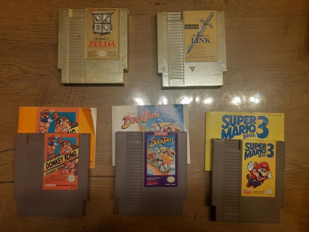Jeux Nintendo Nes (lire la description), Games en Spelcomputers, Ophalen