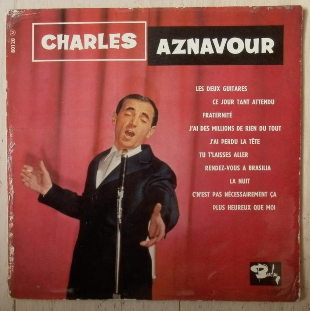 Charles Aznavour – Charles Aznavour ( Les Deux Guitares ), CD & DVD, Vinyles | Pop, Enlèvement ou Envoi
