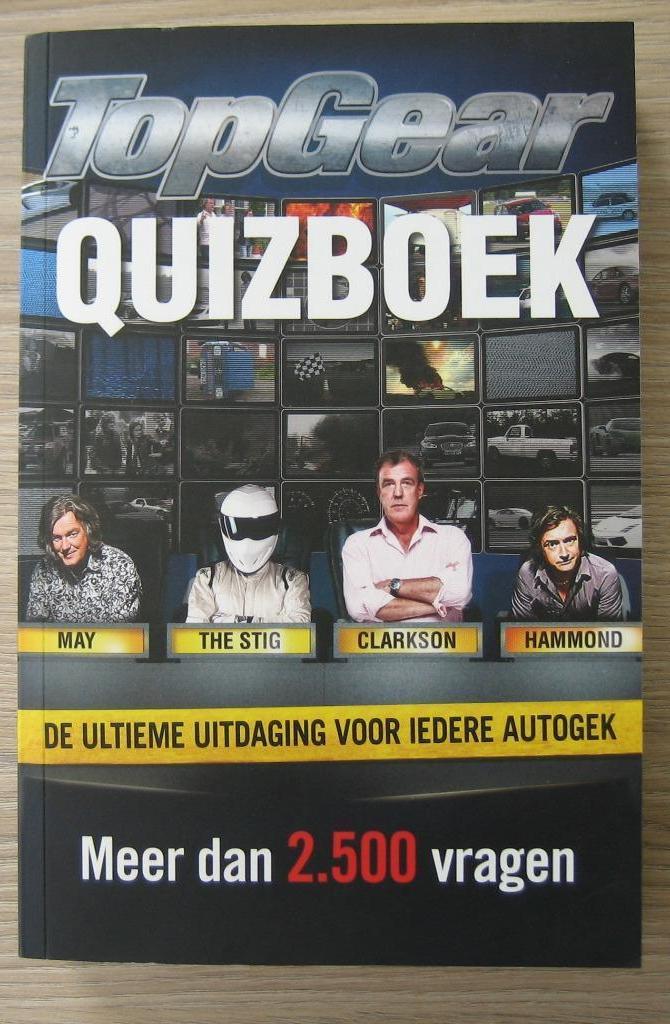 Boek - Topgear Quizboek (Splinternieuw), Enlèvement ou Envoi, Neuf