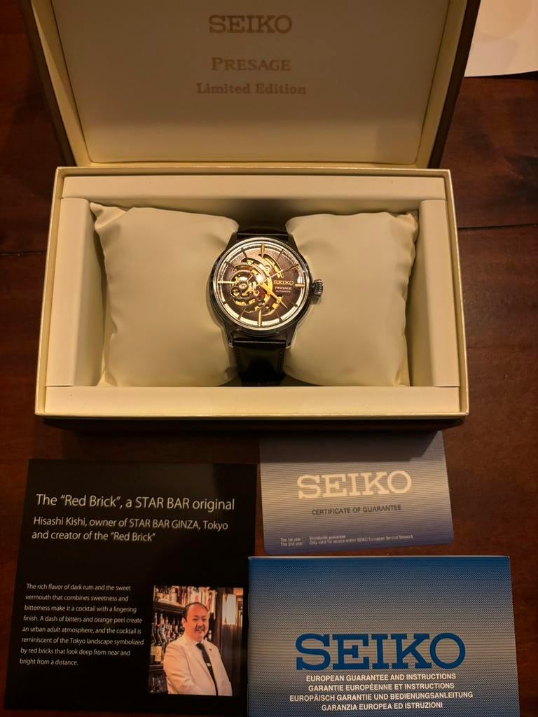Seiko ssa457j1 limited edition, Ophalen, Nieuw, Polshorloge, Seiko