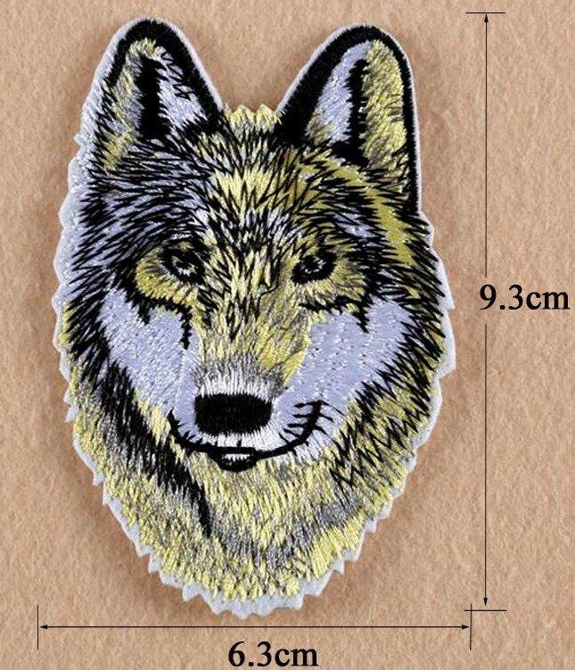 Wolf 9x6cm, Ophalen of Verzenden, Nieuw, Overige applicaties