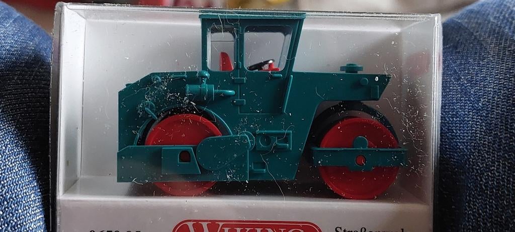 ROULEAU À SACS NLK 0113 1/87, Hobby & Loisirs créatifs, Voitures miniatures | 1:87, Envoi, Neuf, Grue, Tracteur ou Agricole, Wiking