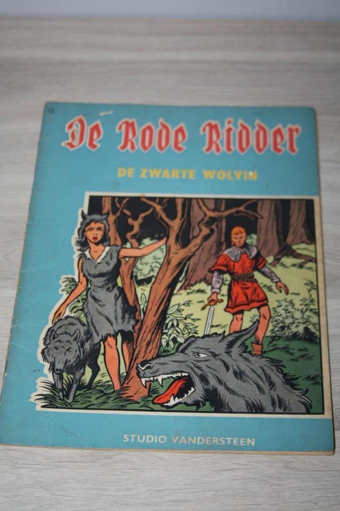 1e druk nr 15 , De Rode Ridder ( Willy Vandersteen ) 1963, Enlèvement ou Envoi, Willy Vandersteen, Une BD, Utilisé