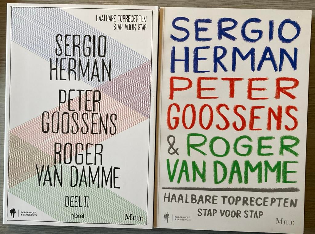 Sergio Herman, Peter Goossens en Roger van Damme, Boeken, Ophalen of Verzenden, Zo goed als nieuw