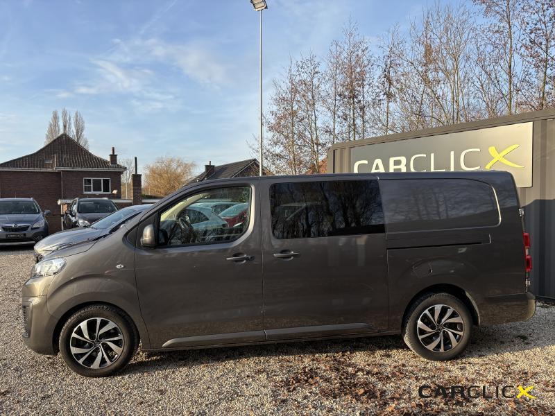 Citroen Jumpy **IN OPTIE**Dubbele Cabine 2.0 blueHDI 180pk a, Autos, Citroën, 177 ch, Argent ou Gris, Achat, Euro 6