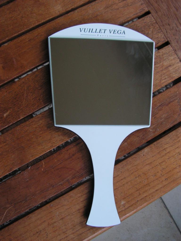 Miroir de maquillage Vuillet Vega Paris., Tout le visage, Comme neuf, Accessoires, Blanc