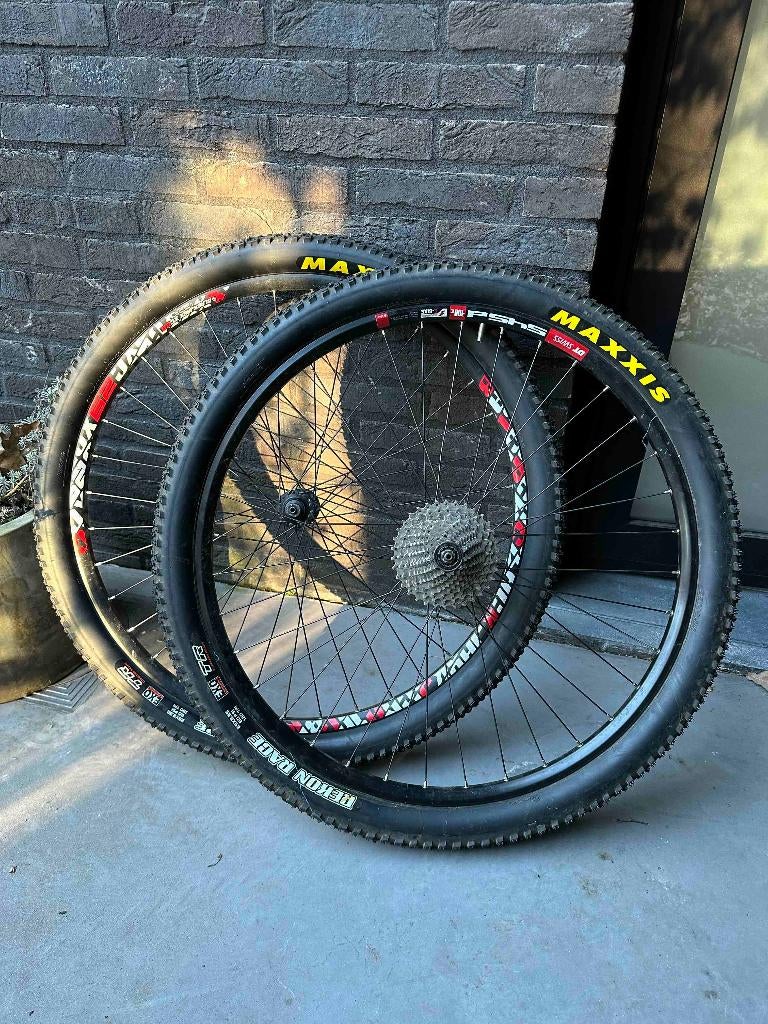 Paire de roues de vélo de montagne 29 pouces QR Disc, Vélos & Vélomoteurs, Vélos Pièces, Utilisé, Roue, Enlèvement