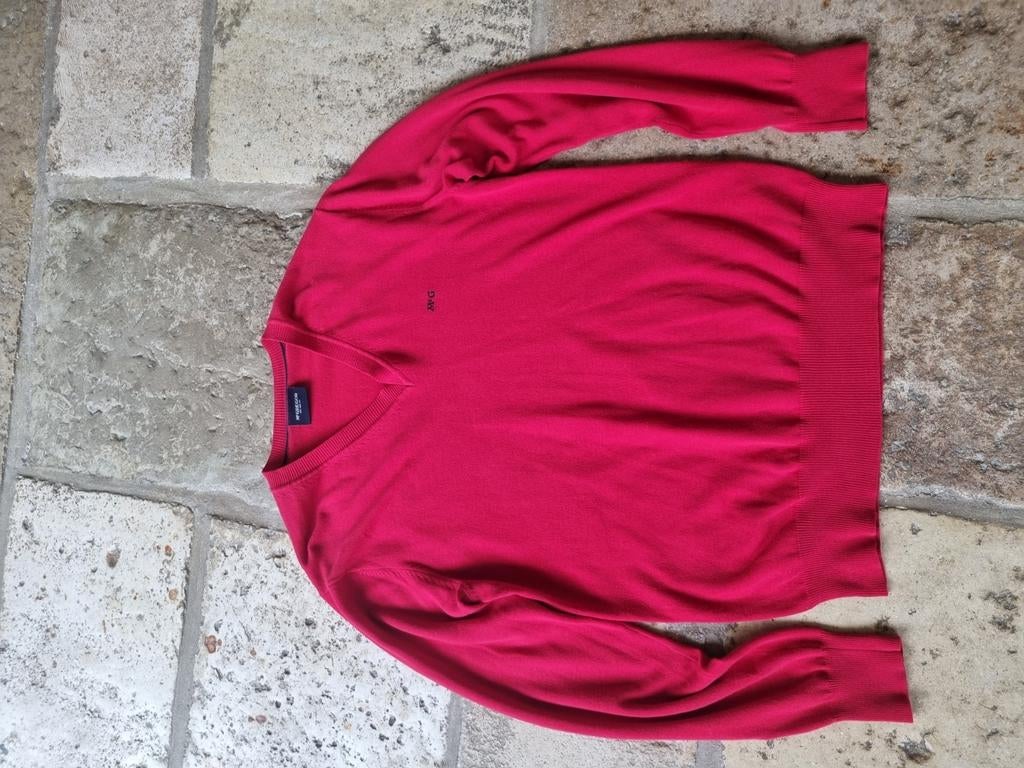 Pull à col en V pour homme taille M, Vêtements | Hommes, Pulls & Vestes, Rouge, Enlèvement ou Envoi, McGregor, Comme neuf