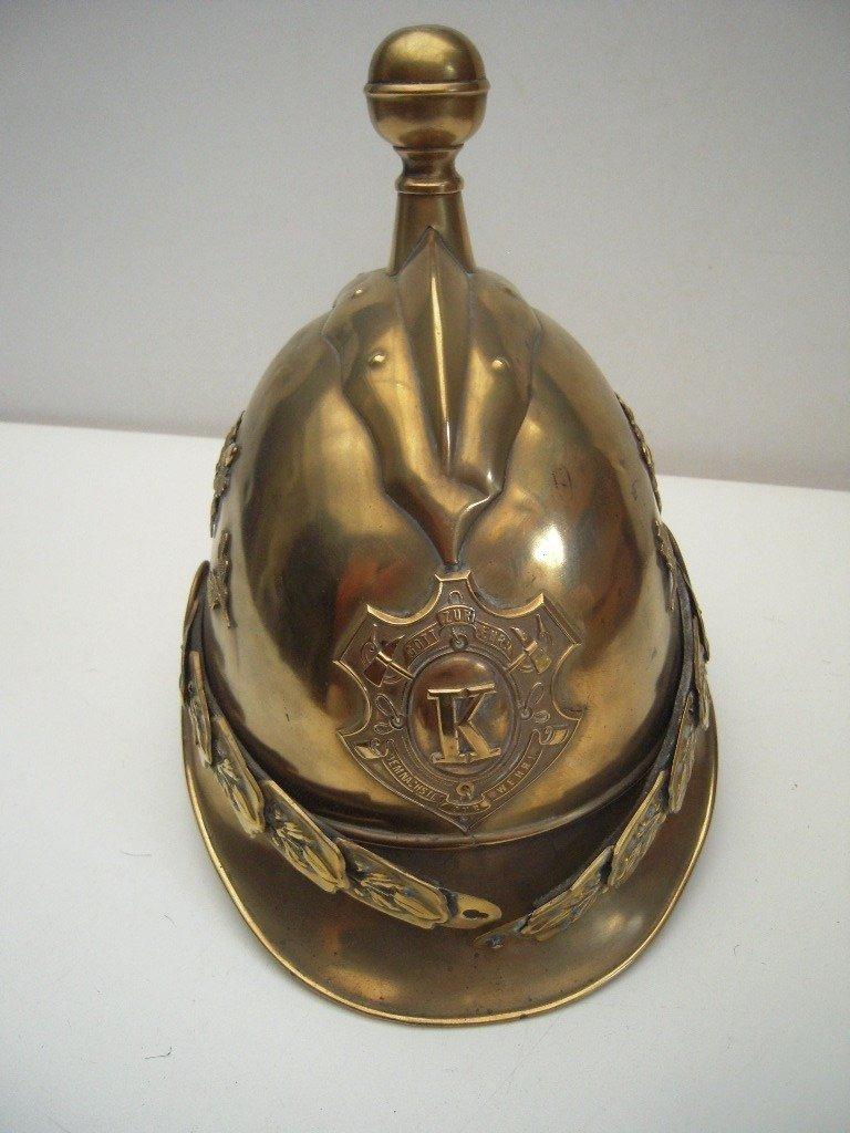 Duitse Officier brandweerhelm, Verzenden