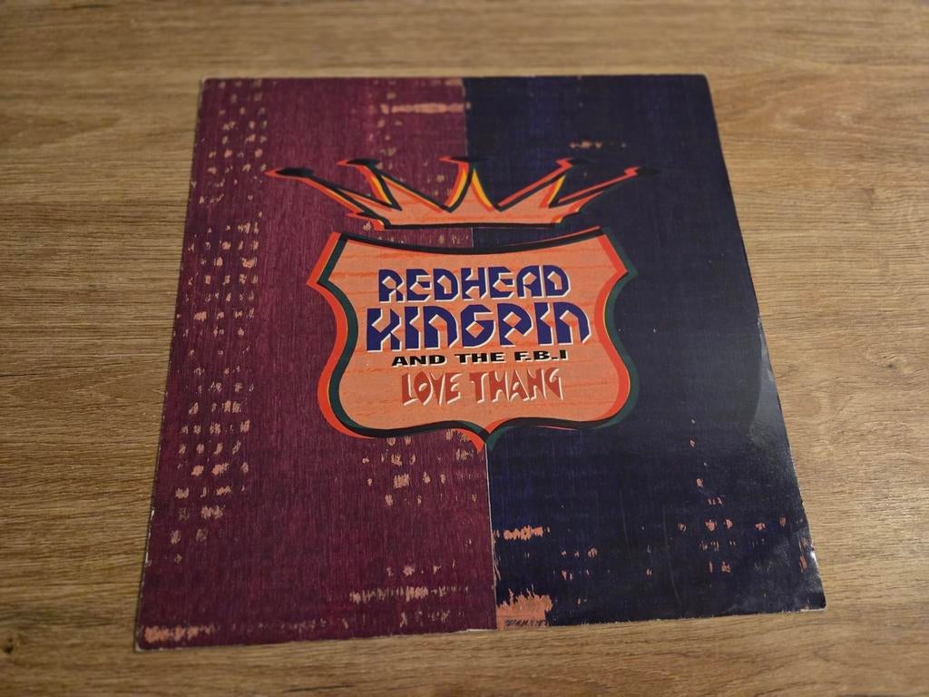 Maxi Single Redhead Kingpin And The FBI – Love Thang, Ophalen of Verzenden, Zo goed als nieuw