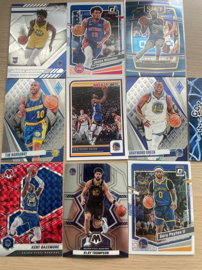 10 cartes des Golden State Warriors, Hobby & Loisirs créatifs, Autocollants & Images, Neuf, Enlèvement ou Envoi