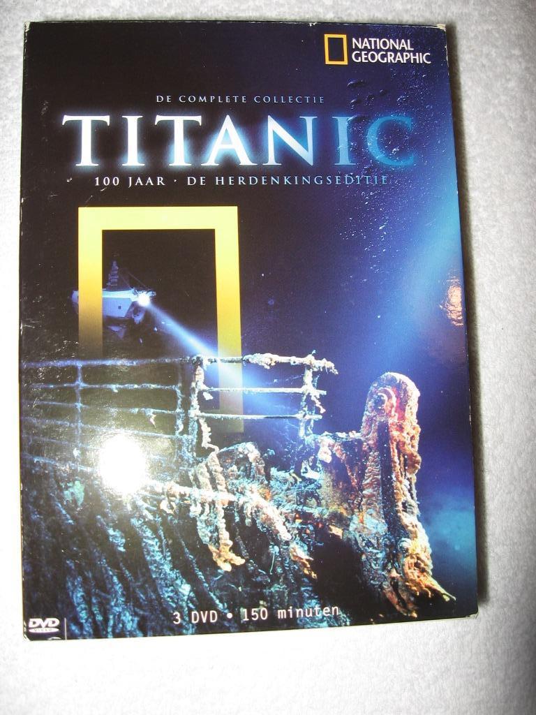 DVD BOX 100 JAAR TITANIC 3DVD's, À partir de 6 ans, Enlèvement ou Envoi, Utilisé, Politique ou Histoire