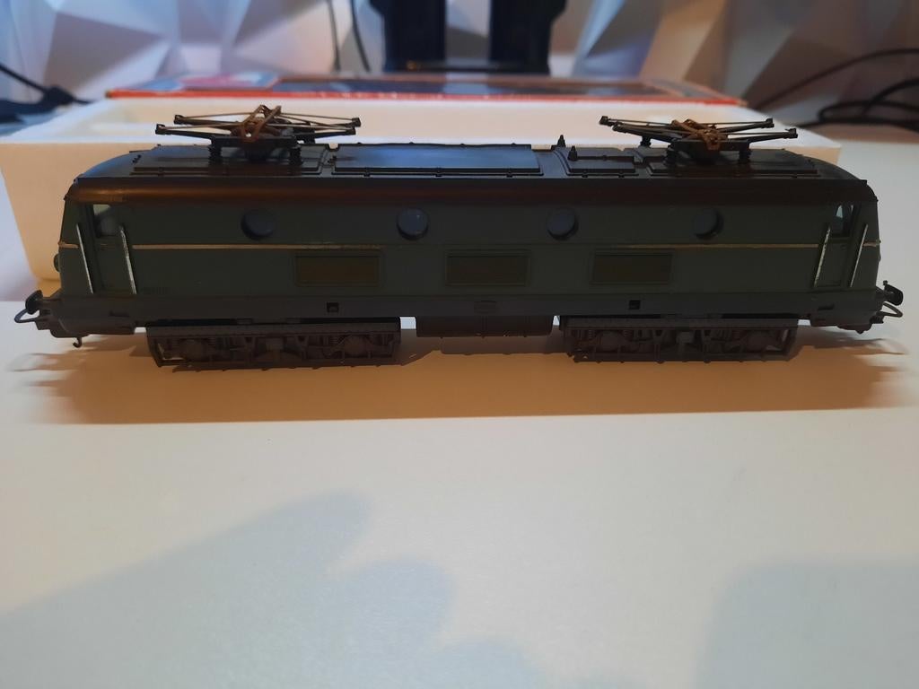 Lima 208025 – Locomotive électrique SNCF verte – H0 – Bon, Enlèvement, Locomotive, Lima, Courant continu
