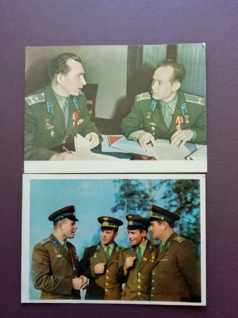 cosmonautes russes. Première équipe spatiale. Gagarine, Koma, Enlèvement ou Envoi, Comme neuf