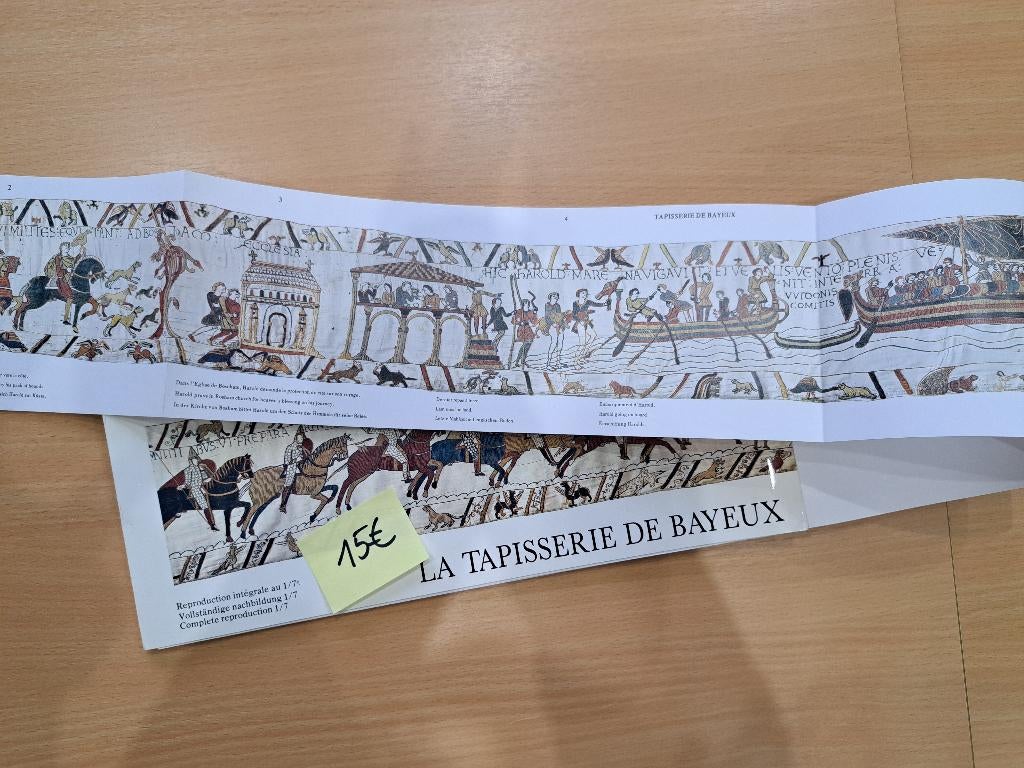 Tapisserie de Bayeux - Manuel scolaire Eveil, Ophalen, Gelezen