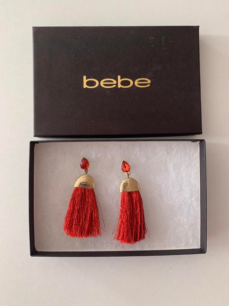 bebe, boucle d’oreille, Handtassen en Accessoires, Oorbellen, Ophalen of Verzenden, Zo goed als nieuw, Oranje