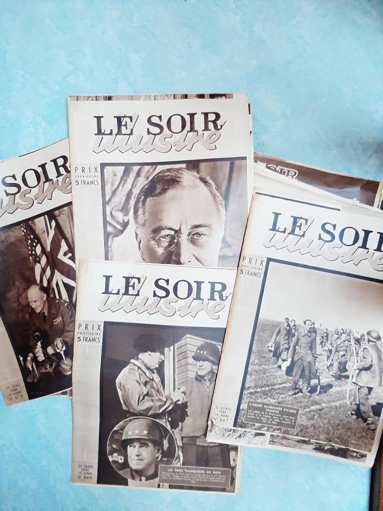 Magazines Belge  ww2, Envoi, Autres