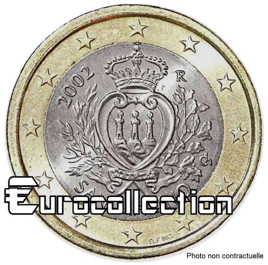 1 EURO SAINT MARIN 2002, Timbres & Monnaies, Monnaies | Europe | Monnaies euro, Enlèvement, Saint-Marin, 1 euro, Monnaie en vrac