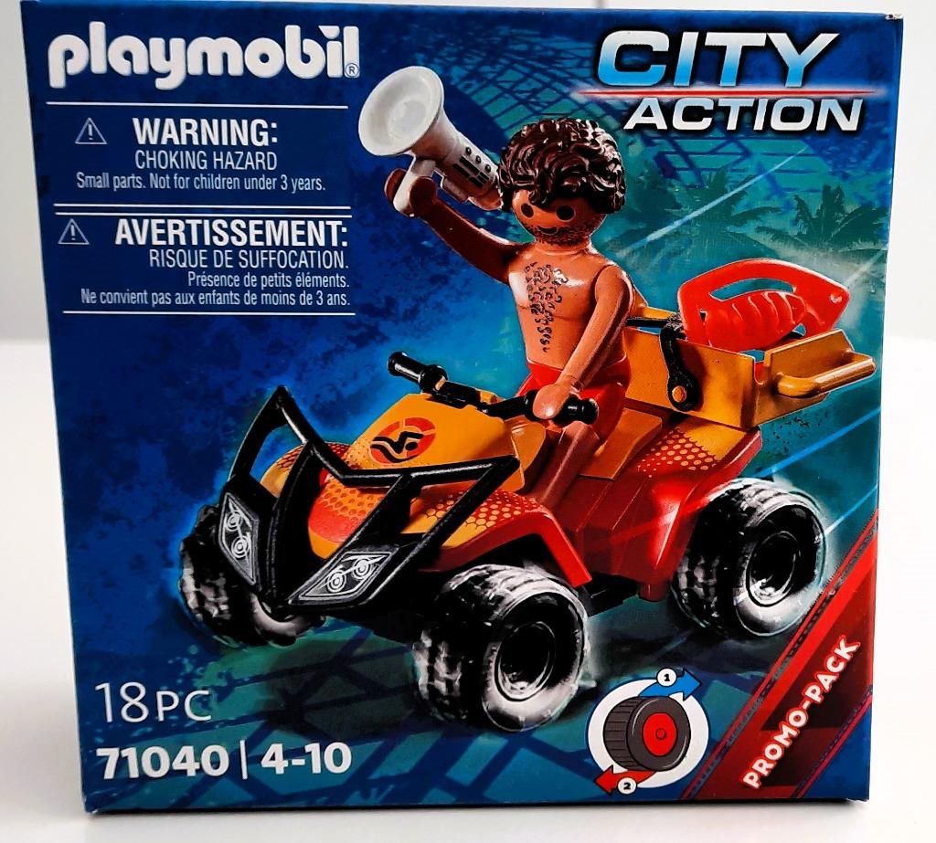 Playmobil City action quad 71040, Ophalen of Verzenden, Nieuw, Complete set