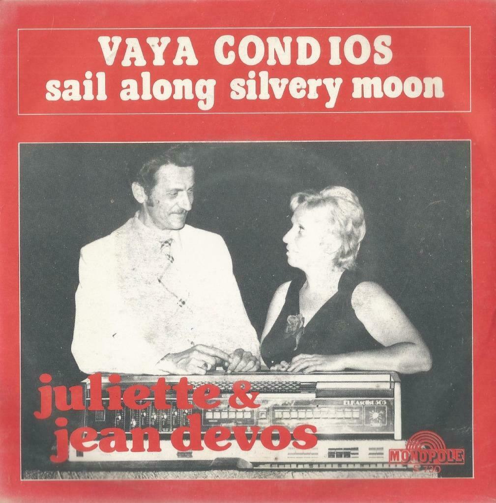 Juliette & Jean Devos – Vaya Condios / Sail along silvery mo, Enlèvement ou Envoi, Utilisé, En néerlandais