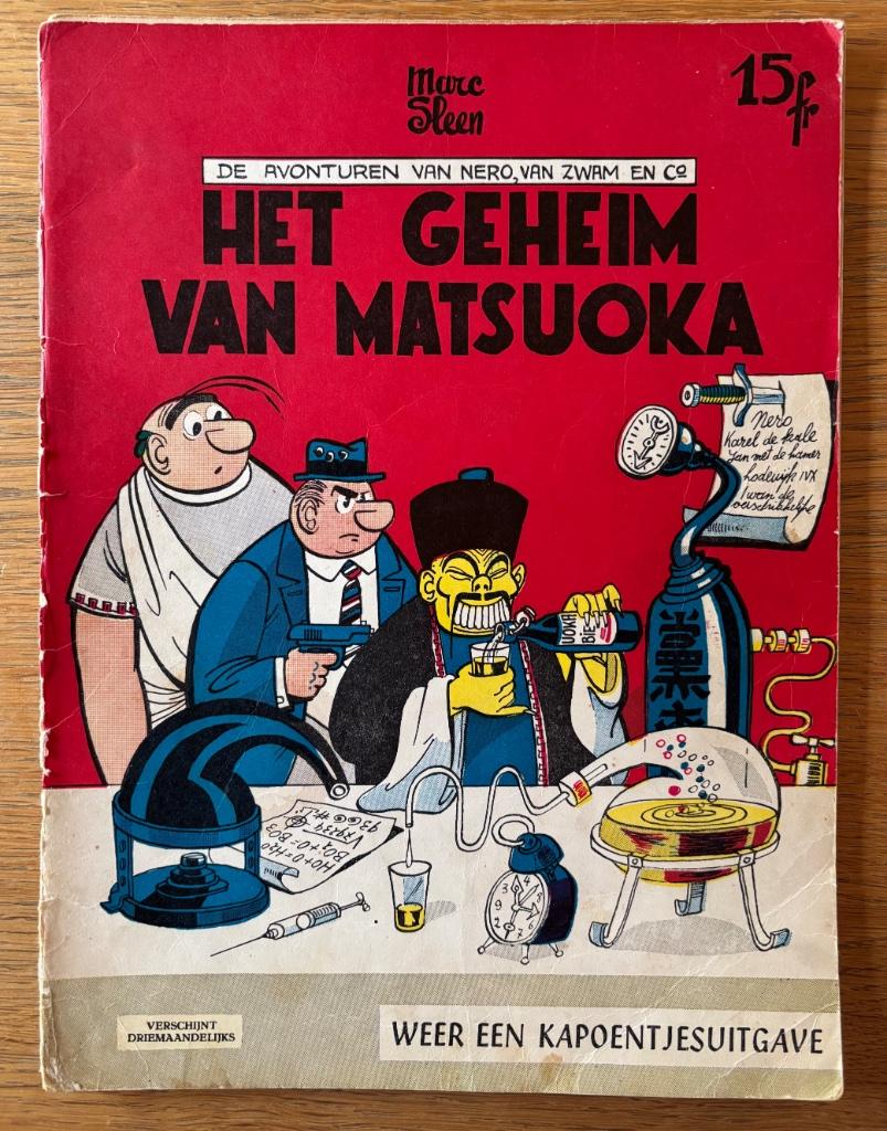 Strip: Nero - Het geheim van Matsuoka, Boeken, Gelezen, Marc Sleen, Eén stripboek, Ophalen of Verzenden