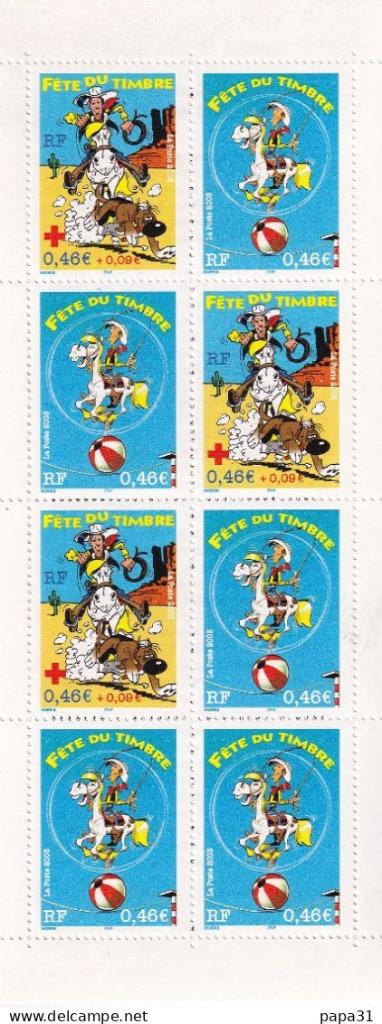 Lucky Luke Fete du Timbre Carnet Francia, Enlèvement ou Envoi, Non oblitéré