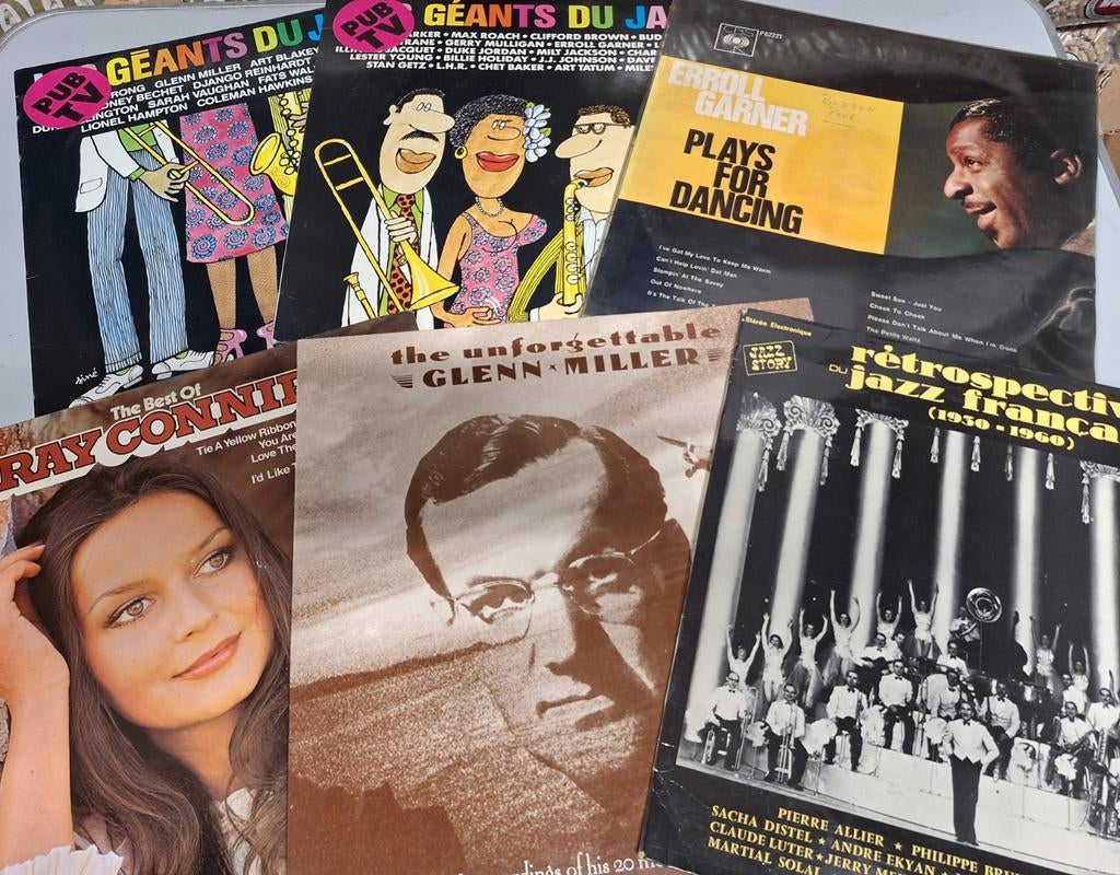 Lot 33 x Lp's Viny Jazz 33 RPM, Enlèvement ou Envoi, Utilisé, 12 pouces