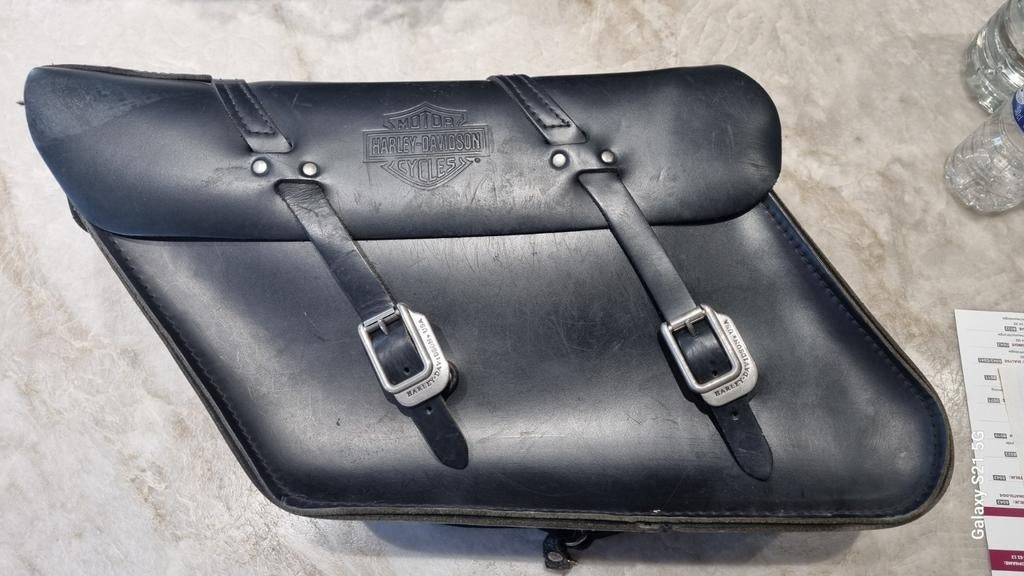 Koppel lederen harley bags compleet, Ophalen