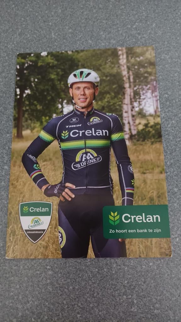 Sven Nys, fotokaart., Ophalen of Verzenden