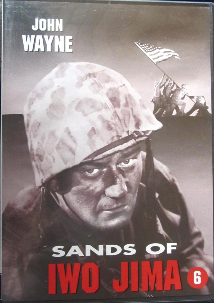 DVD OORLOG- SANDS OF IWO JIMA (JOHN WAYNE) ZELDZAME DVD, Tous les âges, Enlèvement ou Envoi, Comme neuf, Guerre