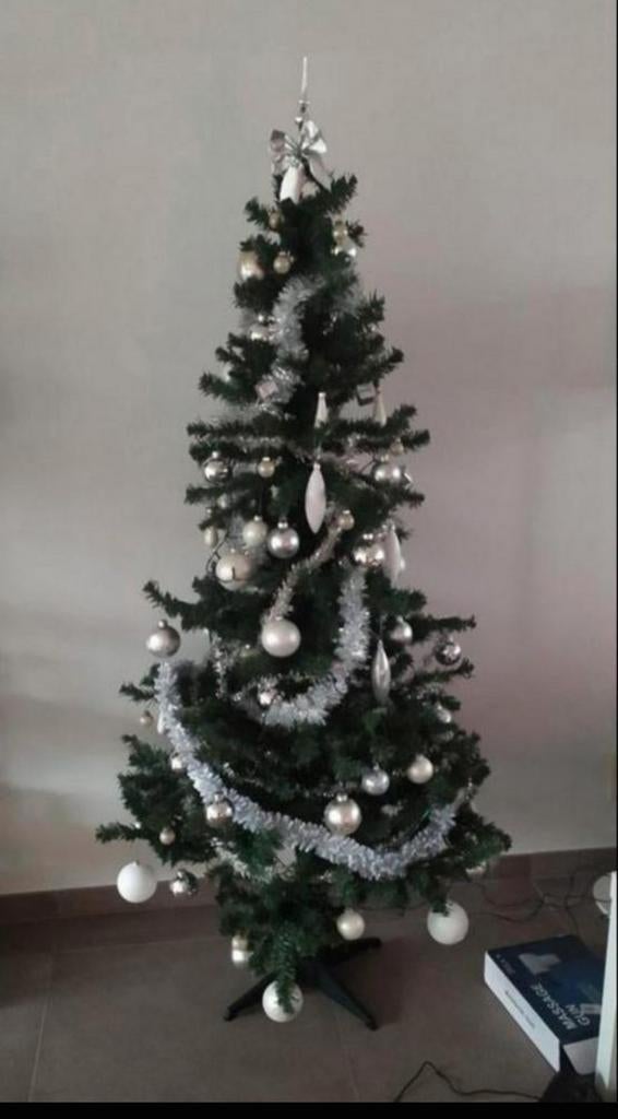 Sapin de Noël artificiel (1 m 80), Divers, Noël, Enlèvement, Utilisé