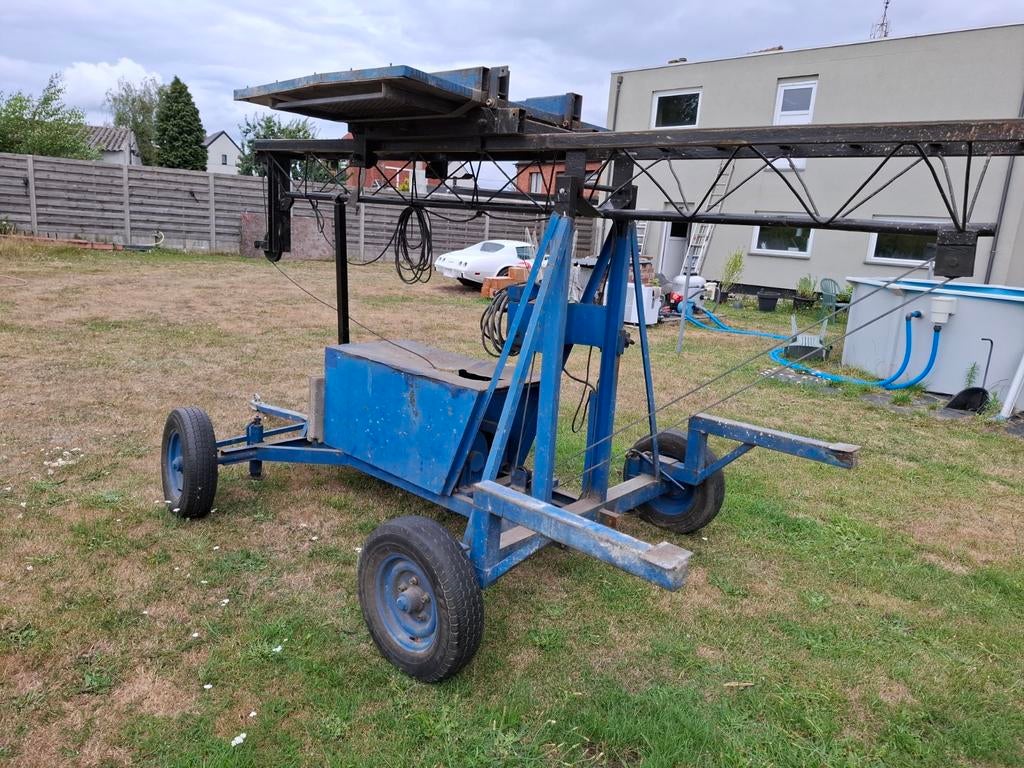 Bouwlift max. 7m 380V, Doe-het-zelf en Bouw, Bouwliften, Gebruikt, Bouwlift, Ophalen