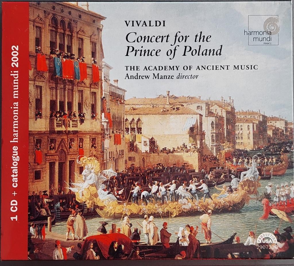 Vivaldi: concert for the prince of Poland, Enlèvement ou Envoi, Comme neuf